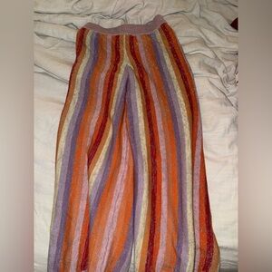 Lovers + Friends Multicolor Wide Leg Pants